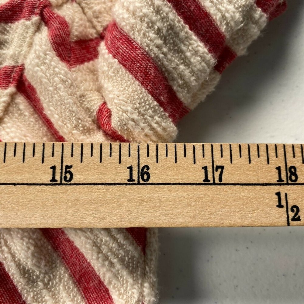 Free People Women Size XS Striped Zip Up Terry - Picture 7 of 8